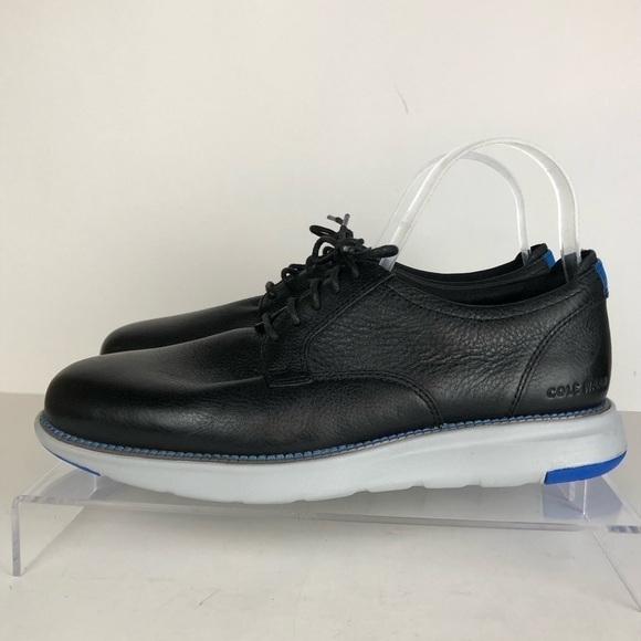 Cole Haan Grand Atlantic Black Leather Oxfords Shoes Sz 8.5 main image 4